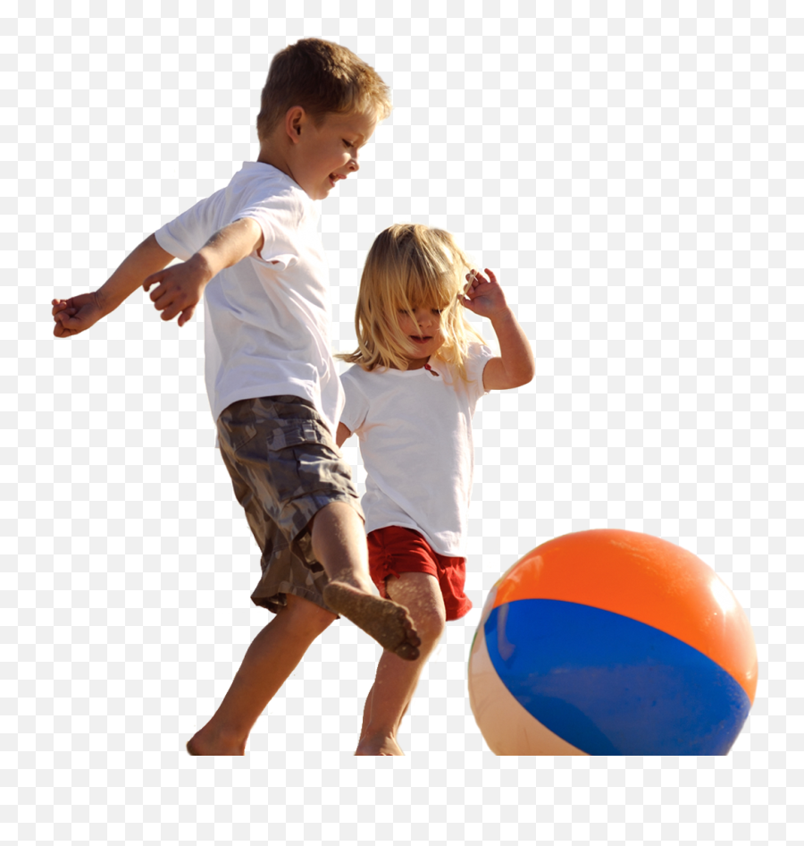 Download Hd Kid Playing Png - People Play Ball Png Emoji,Kids Playing Png