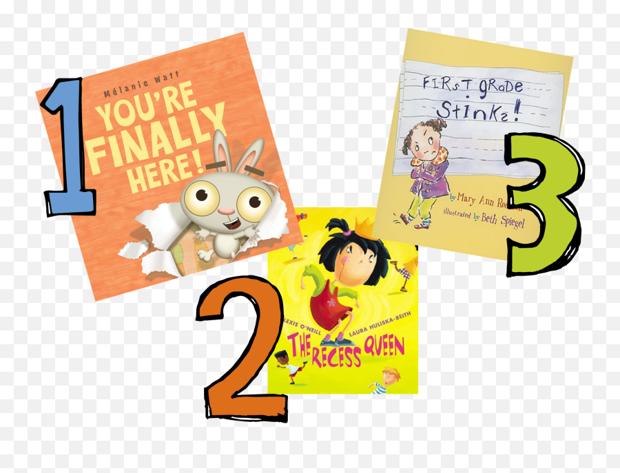 I Love All Three Of These Books Youu0027re Finally Here - Recess Happy Emoji,Recess Clipart