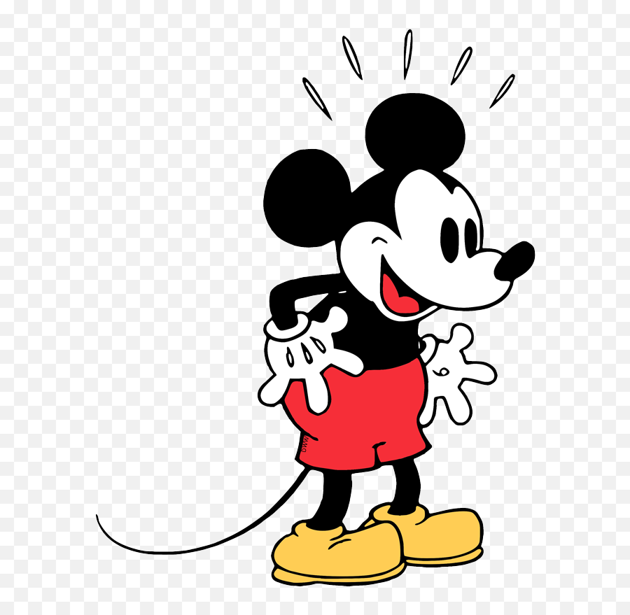 Classic Mickey Mouse Clip Art Disney Clip Art Galore Emoji,Mickey Clipart Black And White
