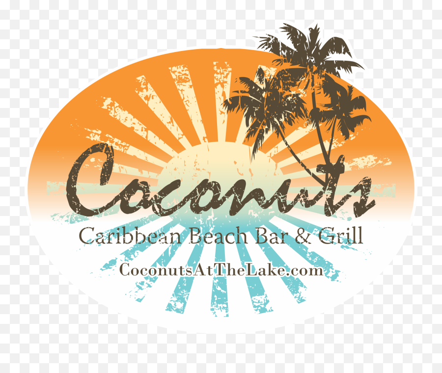 Coconuts Caribbean Beach Bar And Grill Emoji,Caribbean Logo