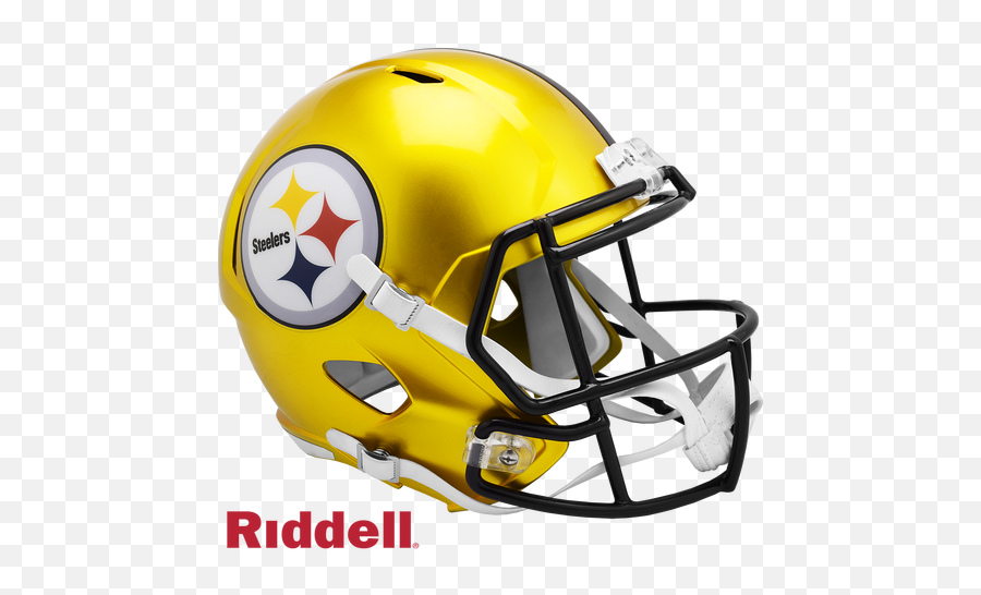 Pittsburgh Steelers Helmet Riddell Replica Full Size Speed Emoji,Pittsburgh Steelers Png