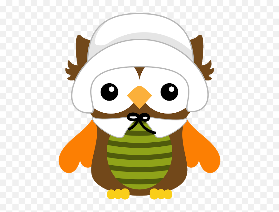 Thanksgiving Owl Pilgrim - Owl November Clip Art Png Soft Emoji,Pilgrim Clipart