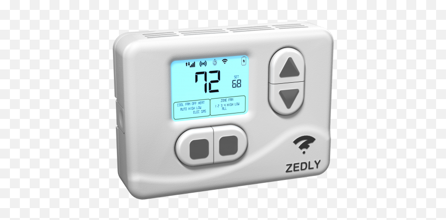 New Smart Rv Wifi Thermostat - Zedly Emoji,Thermostat Png