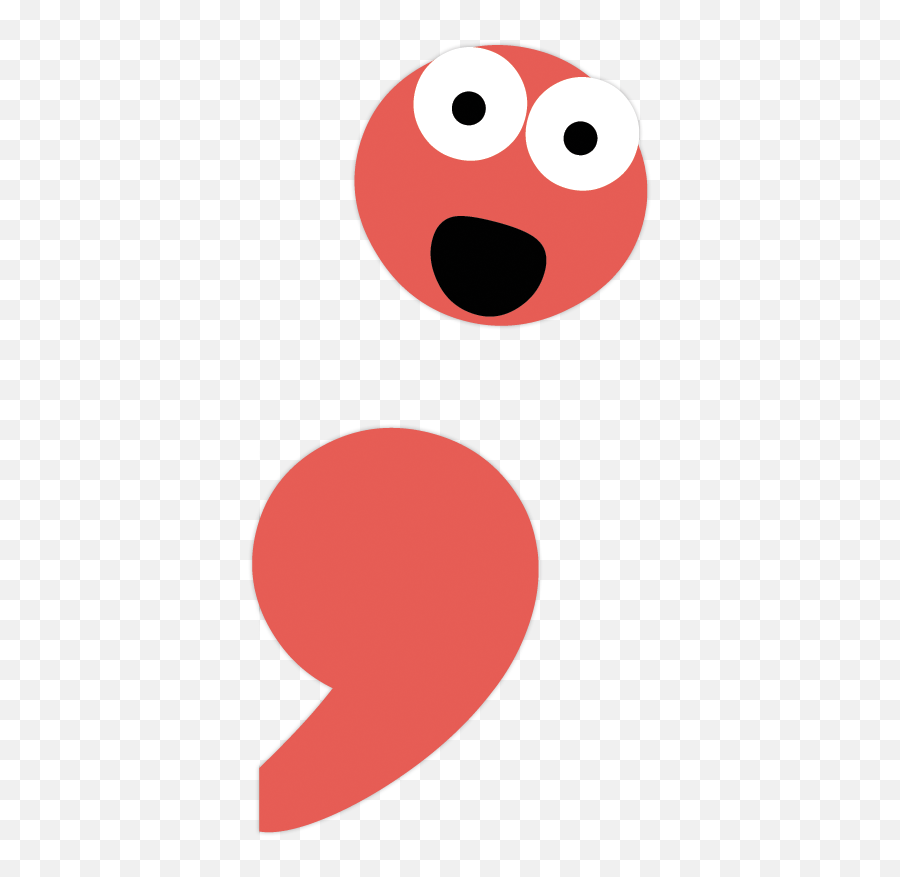 Transparent Punctuation Symbols Clip Art - Punto Y Coma Emoji,Punctuation Clipart