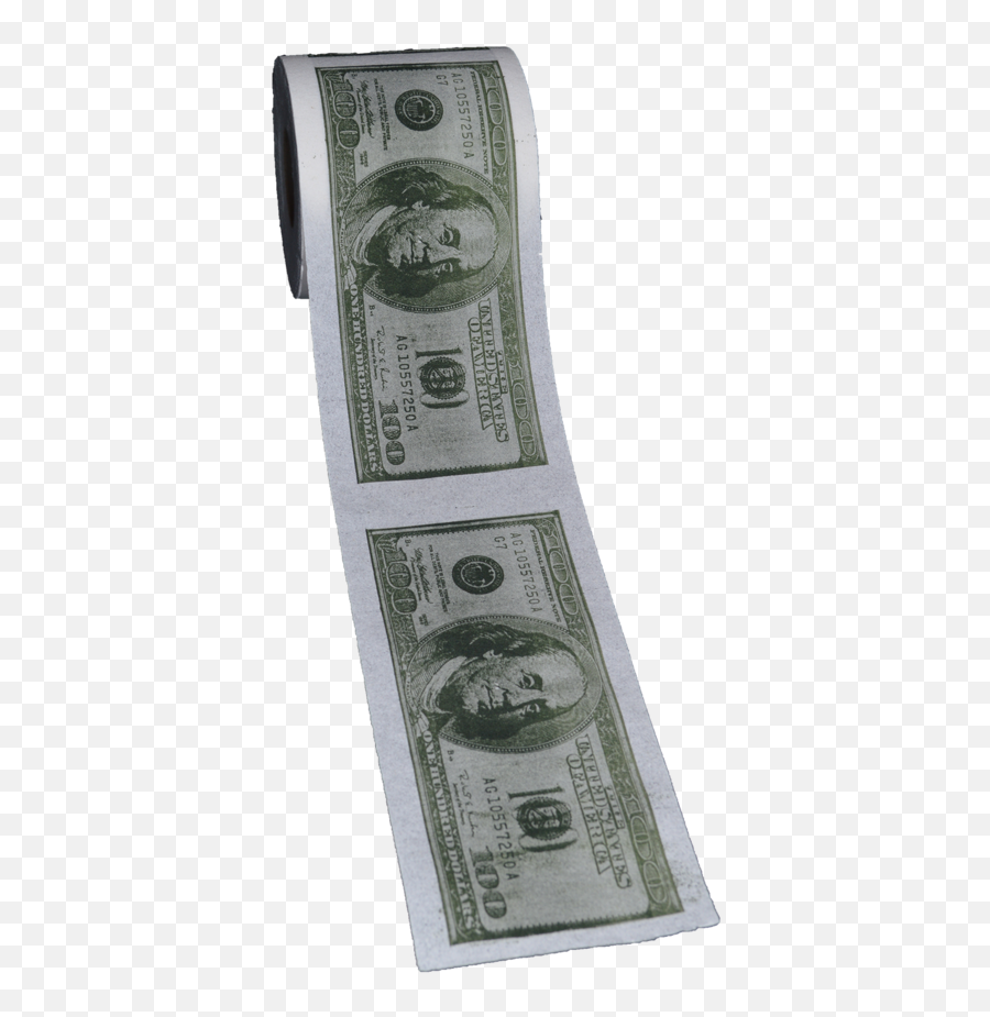 100 Dollar Bill Png - 100 Dollar Bill Transparent Cartoon Money Toilet Paper Roll Png Emoji,Dollar Bill Clipart