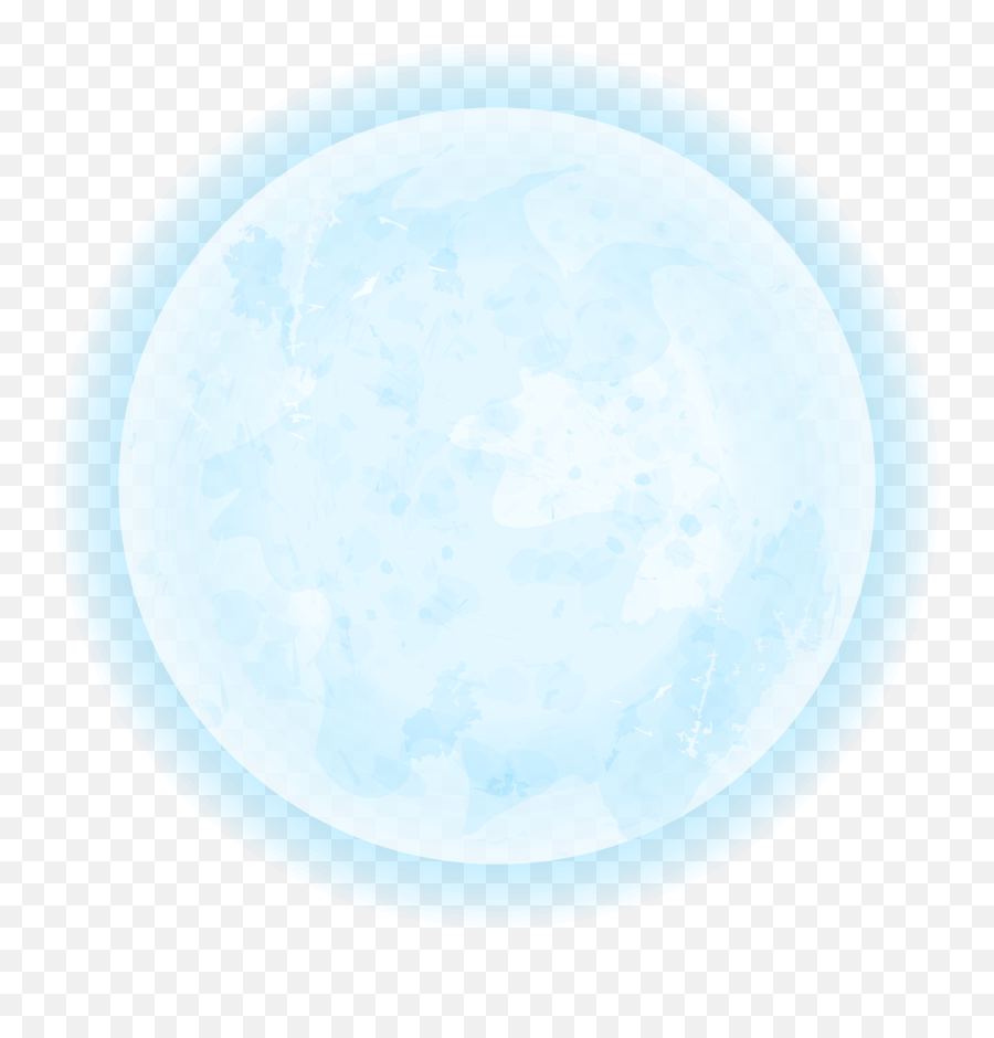 Blue Full Moon Clipart - San Antonio Chapel Emoji,Full Moon Clipart