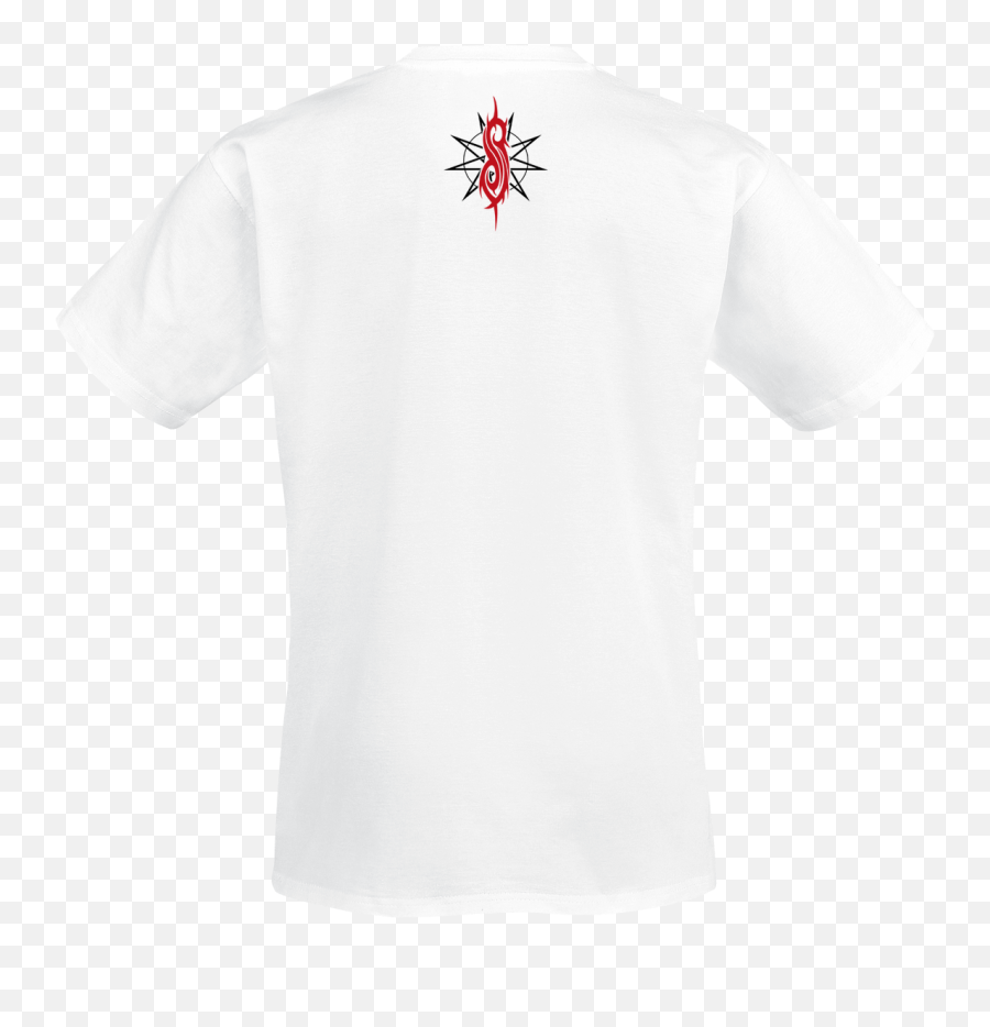 Slipknot Bettwäsche Lattenroste Wichtig - Short Sleeve Emoji,Slipknot Logo