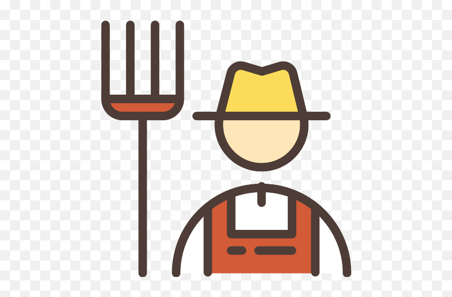 Farmer Vector Svg Icon 2 - Png Repo Free Png Icons Vector Farm Icon Png Emoji,Farmer Png