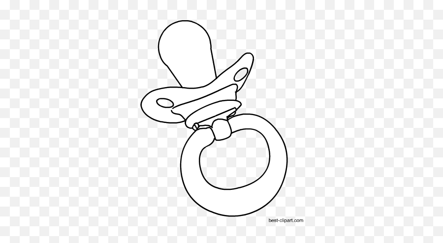 Free Baby Shower Clip Art - Baby Clipart Black Background Emoji,Pacifer Clipart