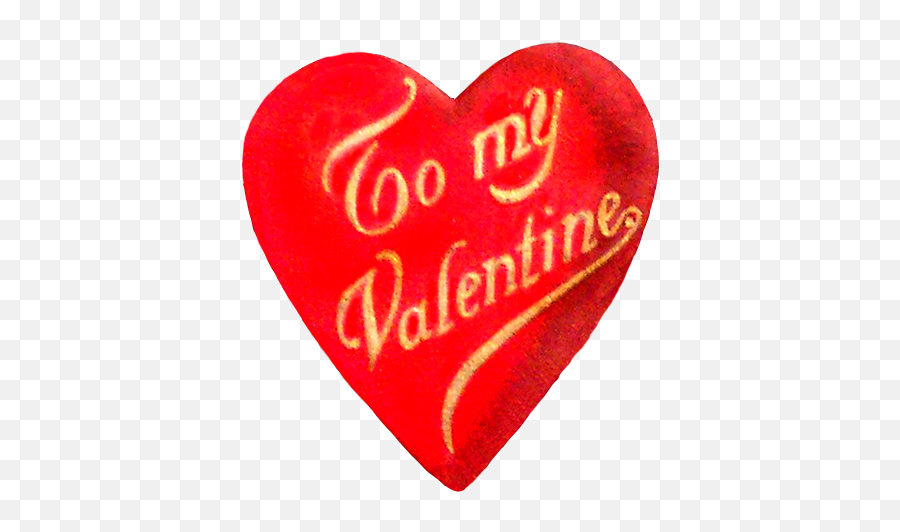 Vintage Valentineu0027s Day Heart Happy Valentine - Free Kpop Emoji,Happy Valentines Day Clipart