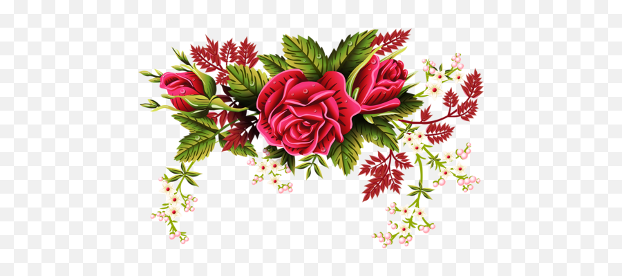 Download Christine Staniforth - Adornos De Rosas Full Transparent Flower Ornament Png Emoji,Rosas Png