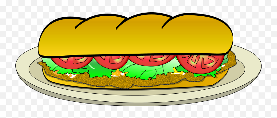 Kisspng Sxe1ndwich De Milanesa Baguette - Sanguche De Milanesa Dibujo Emoji,Sandwich Clipart
