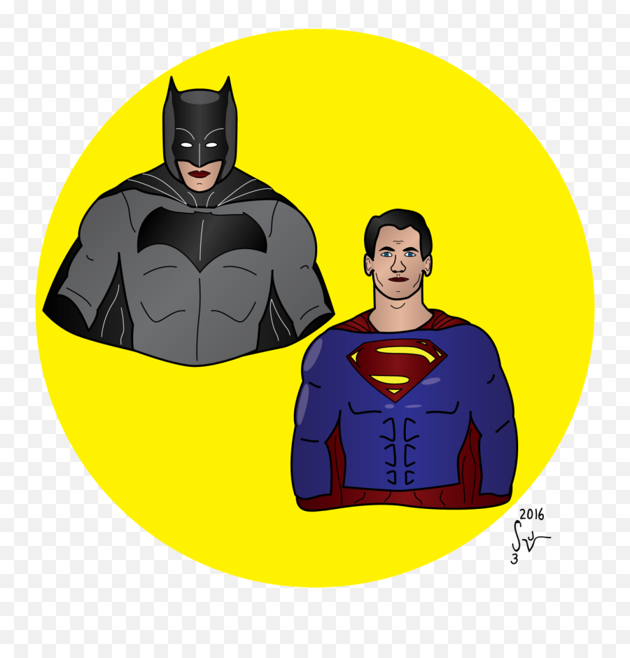 Henry Cavill Ben Affleck Batman V - Henry Cavill Superman And Ben Affleck Batman Emoji,Versus Clipart