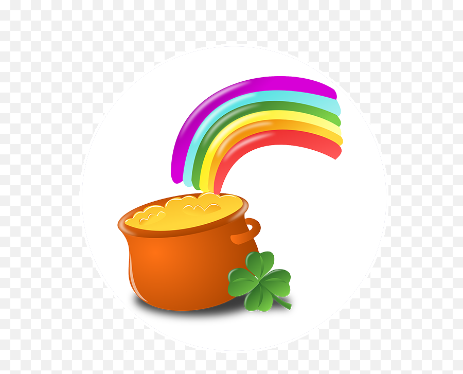 Luck Of The Irish Pot Of Gold - Happy Dhanteras Images In Saint Day Emoji,Pot Of Gold Clipart