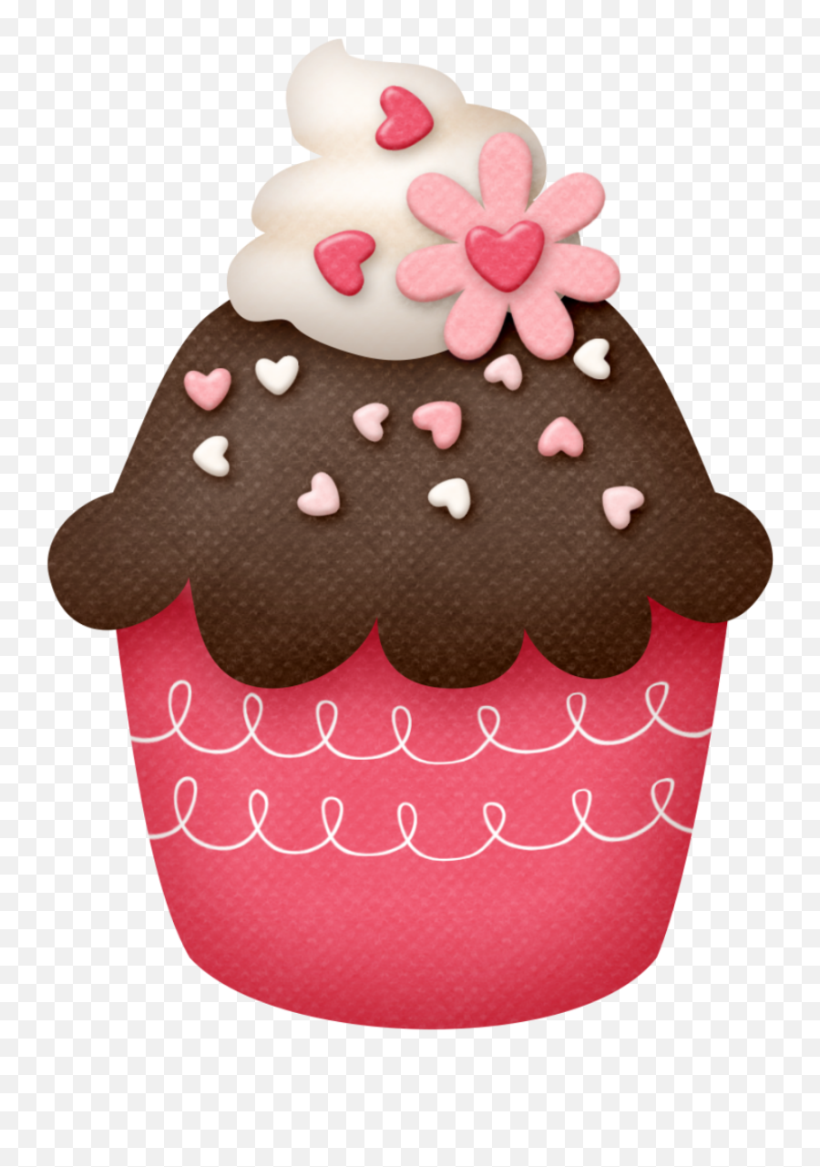 Birthday Cupcake - Cupcakes Clipart Transparent Png Emoji,Cupcake Clipart Png