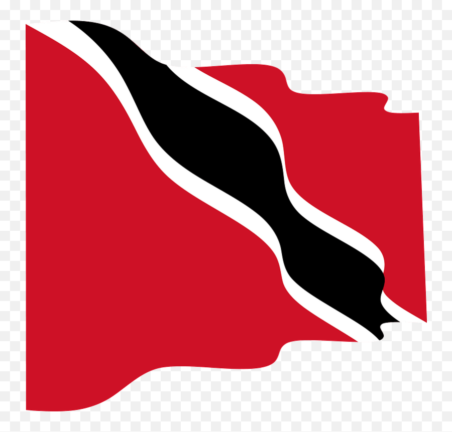 Trinidad And Tobago Wavy Flag Clipart Free Download Emoji,Flag Transparent