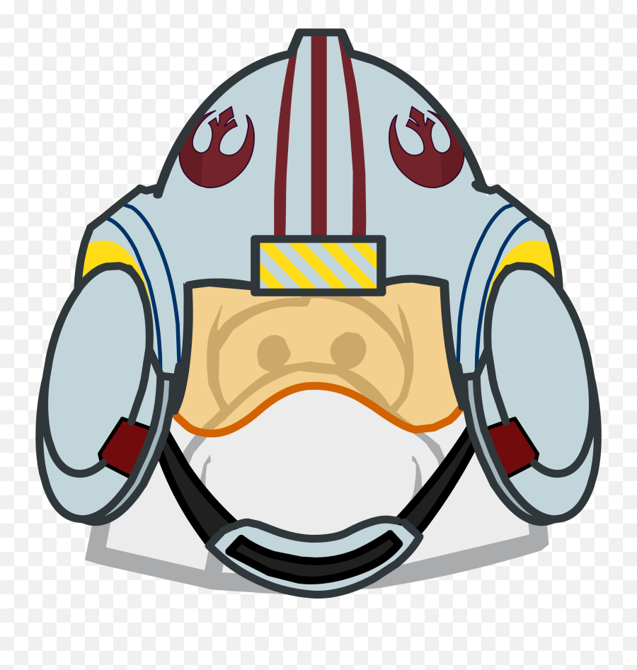 X - Wing Helmet Clothing Icon Id Club Penguin Helmet Clipart Emoji,Xwing Png