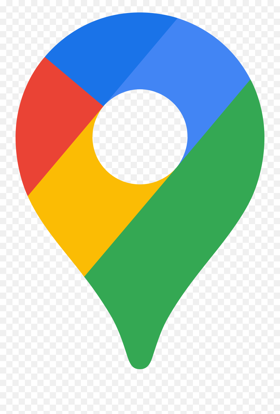 Maps - Transparent Google Maps Logo Png Emoji,Google Logo History