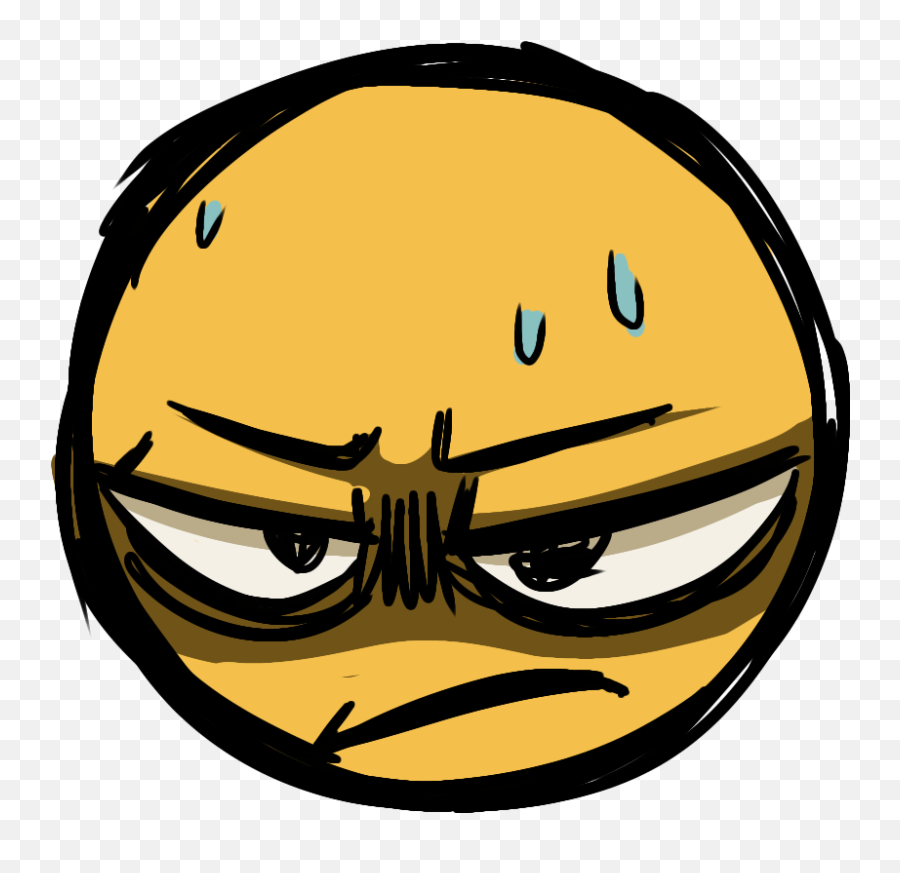 Angryconcernedsweat - Discord Emoji,Sweat Emoji Png