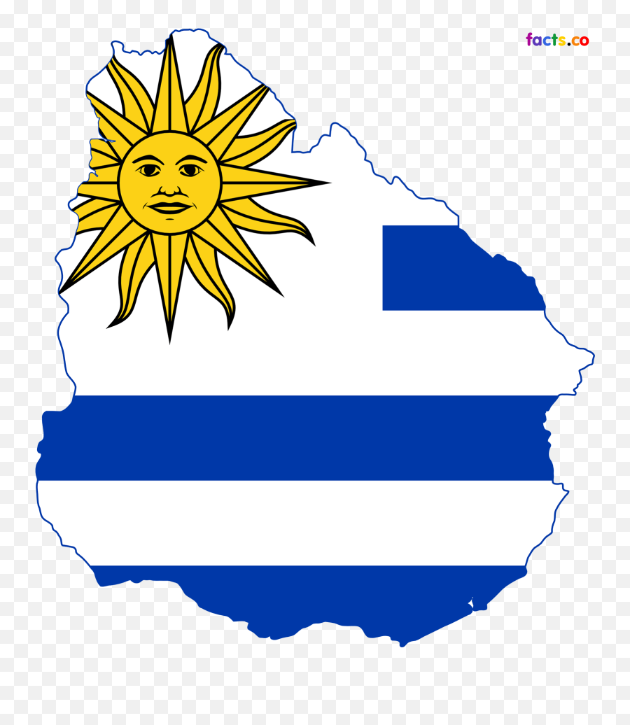 Uruguay Map - Blank Political Uruguay Map With Cities Emoji,Cities Clipart