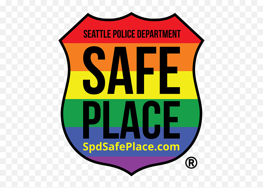 Spd Safe Place Decal - Spd Safe Place Seattlegov Emoji,Text And Logo Safe Area