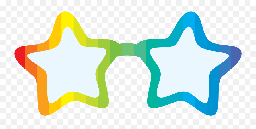 Free Rainbow Glasses Png With Transparent Background - Horizontal Emoji,Sunglasses Png