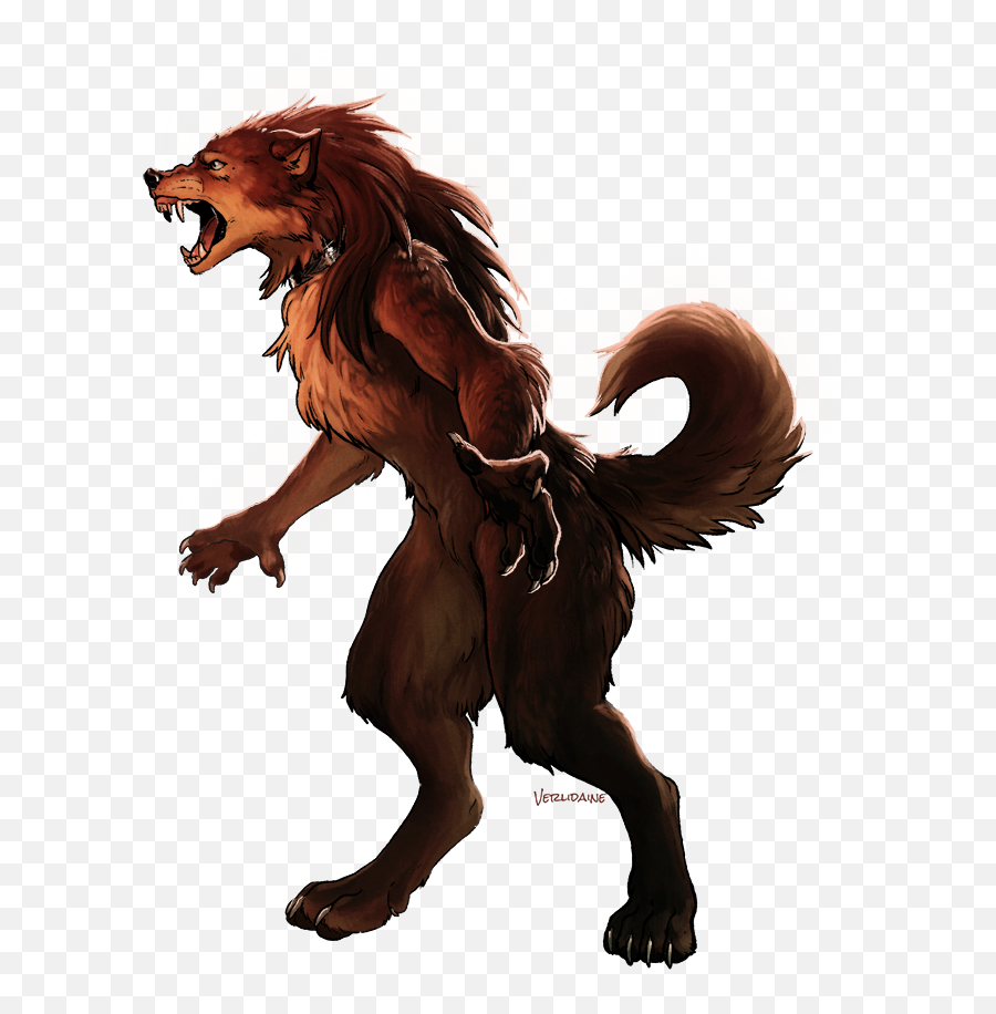 Werewolf - Werewolf Transparent Emoji,Werewolf Png