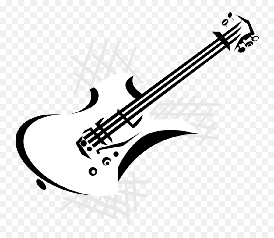Electric Guitar Royalty Free Vector Clip Art Illustration - Hybrid Guitar Emoji,Electric Guitar Clipart