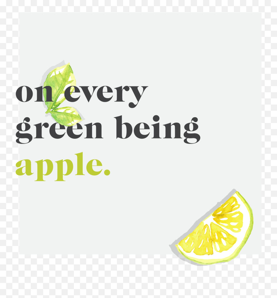 On Every Green Being Apple A Real History Of Artificial - Juice Vesicles Emoji,Apple Logo History