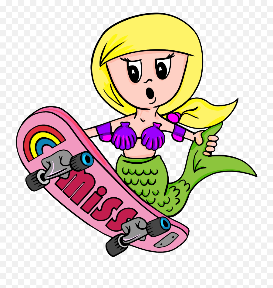 Miss Skate - Fictional Character Emoji,Girls Skate Logo