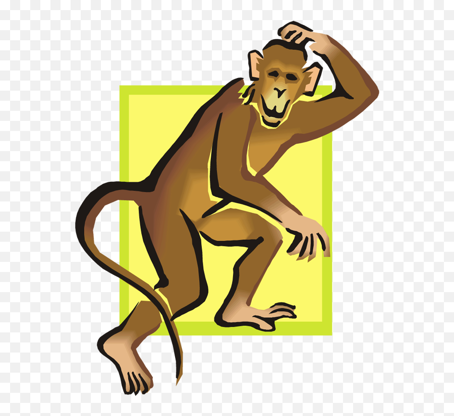 Free Monkey Clipart - Animal Figure Emoji,Clipart Monkey