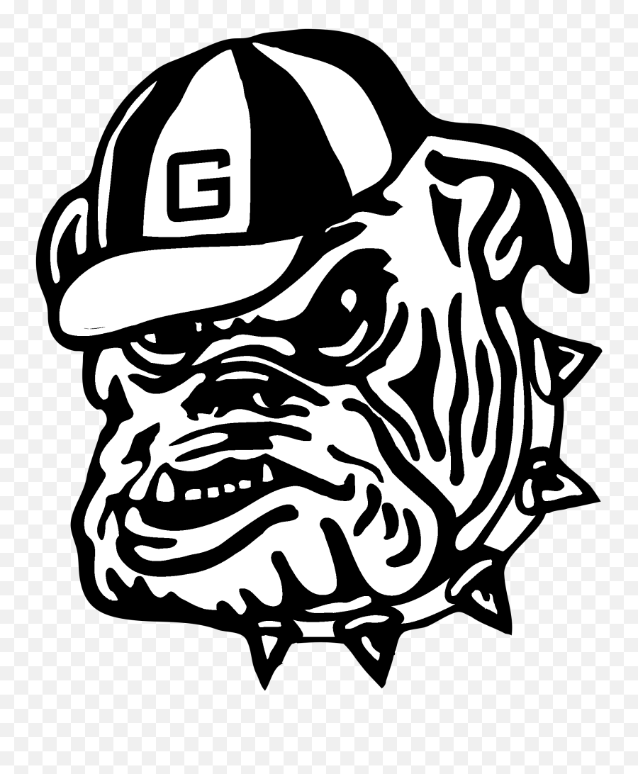 White - Transparent Logo Georgia Bulldogs Emoji,Georgia Bulldogs Logo