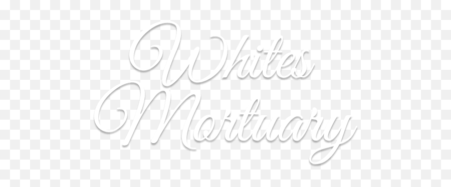 Whites Mortuary - Language Emoji,Whites Logo