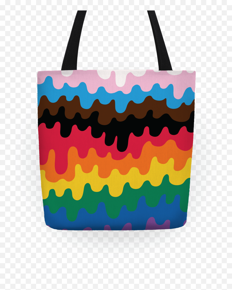Pride Drip Totes Lookhuman - Tote Bag Emoji,Drip Png