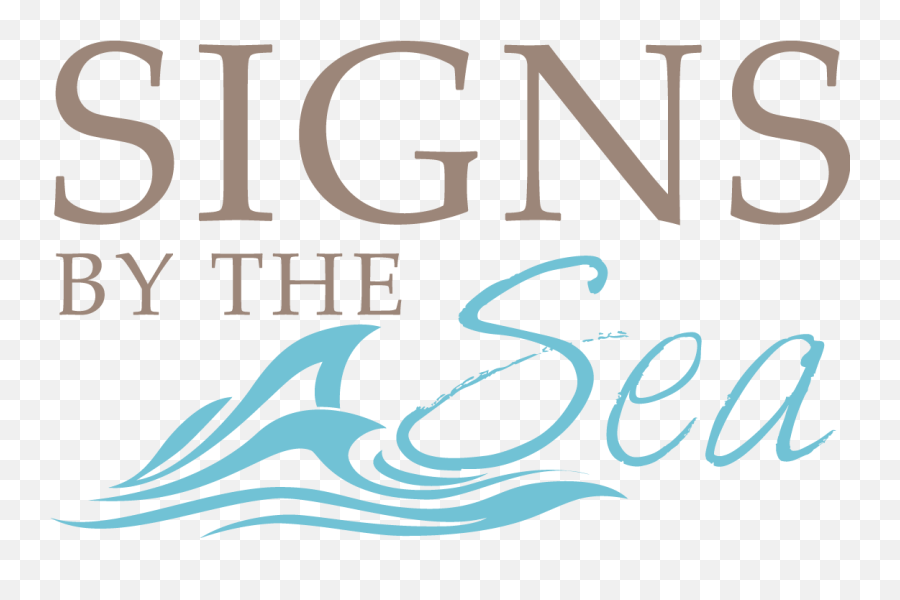 Signs By The Sea - Language Emoji,Logo Sign