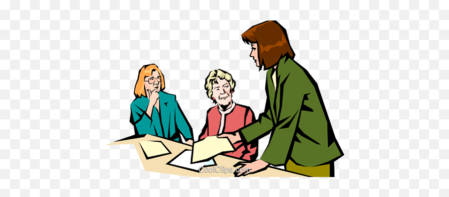 Women Meeting Royalty Free Vector Clip Art Illustration Emoji,Meetings Clipart