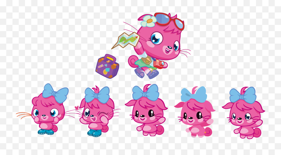 Poppet Redesign Moshi Monsters Clipart Png - Cartoon Full Emoji,Monsters Clipart
