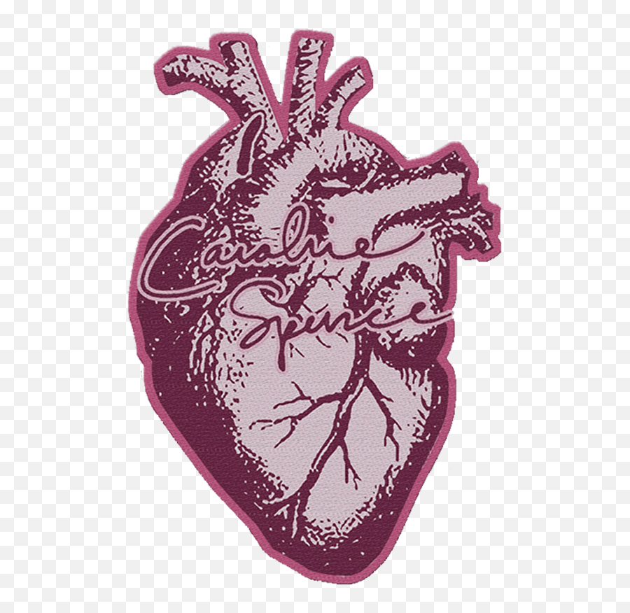 Caroline Spence - Anatomical Heart Patch Emoji,Realistic Heart Clipart