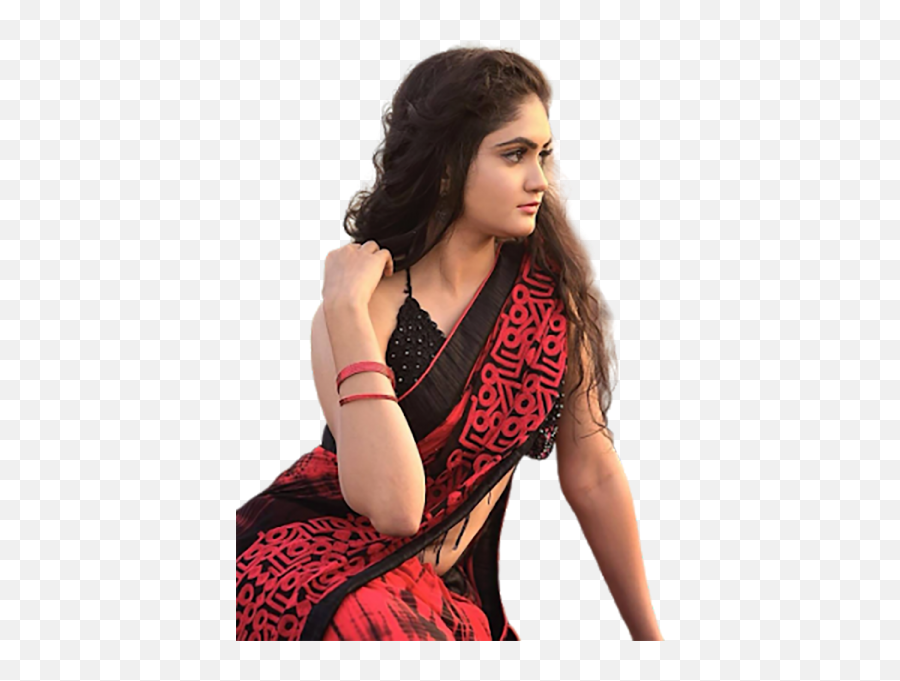 Indian Model Girl Png In Saree Hd 2021 Full Hd Background Emoji,Hot Model Png