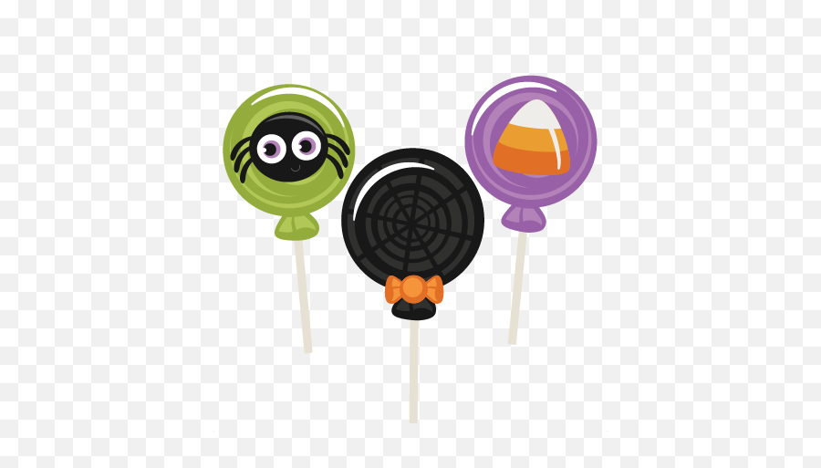 Lollipop Clipart Halloween Lollipop Halloween Transparent - Halloween Lollipop Clipart Emoji,Halloween Candy Clipart