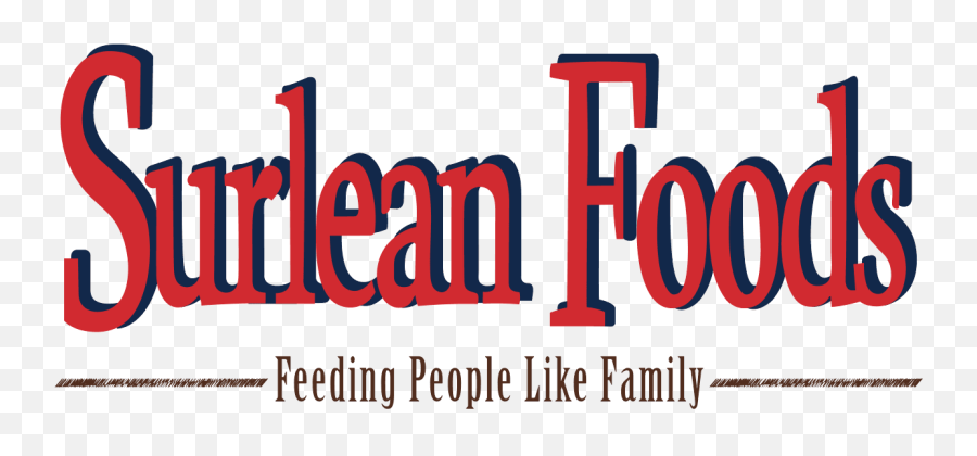 Surlean Foods Feeding People Like Family Emoji,Logo Foods