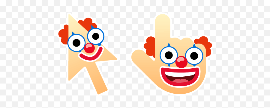 Cursoji - Happy Emoji,Clown Emoji Png