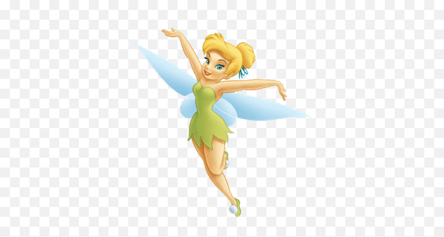 Tinker Bell Happy Transparent Png - Tinkerbell Png Emoji,Tinkerbell Png