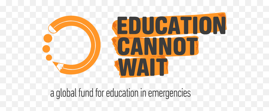 Education Cannot Wait - Language Emoji,Orange Logos
