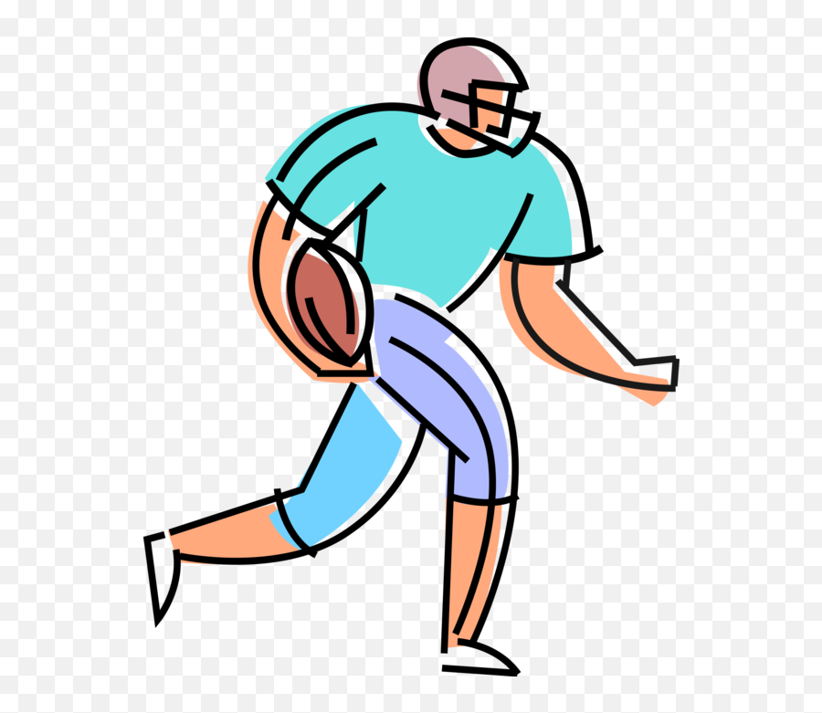 Football Clipart Running Back Picture 1141657 Football - Running Back Clipart Transpaperent Emoji,Football Clipart