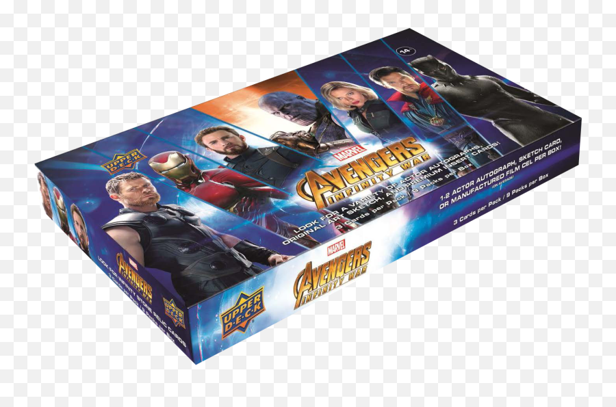2018 Upper Deck Marvelu0027s Avengers Infinity War Trading Cards - Marvel The Avengers Infinity War Cards Emoji,Avengers Infinity War Logo