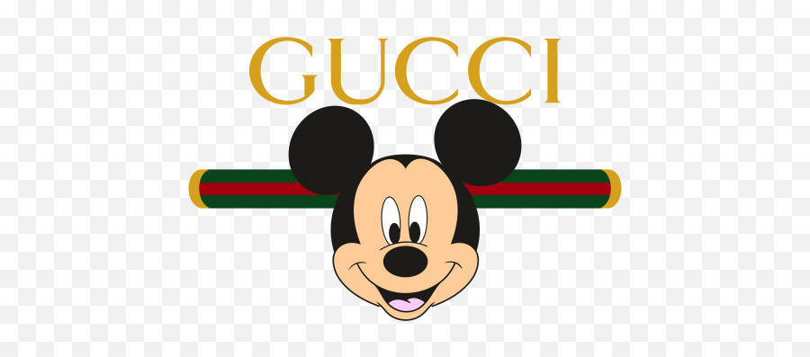 Gucci Mickey Mouse Head Svg - Gucci Mickey Mouse Logo Emoji,Mickey Logo