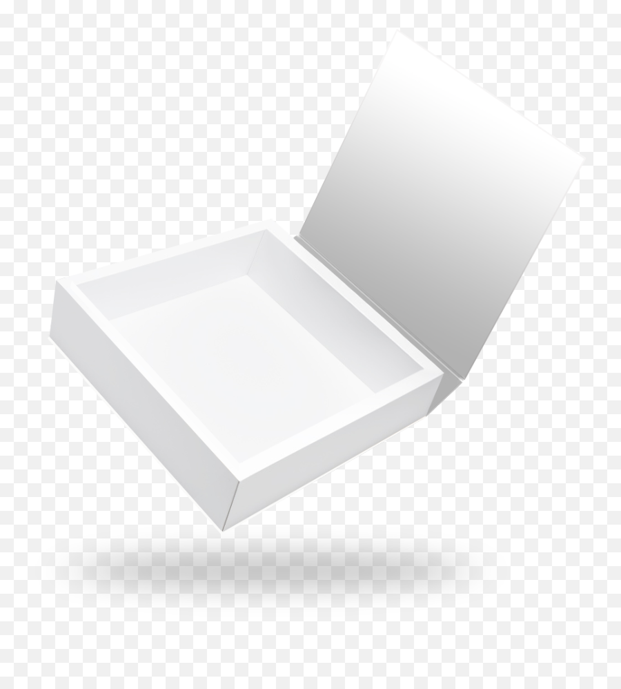 White Square Magnetic Box - Solid Emoji,White Box Png