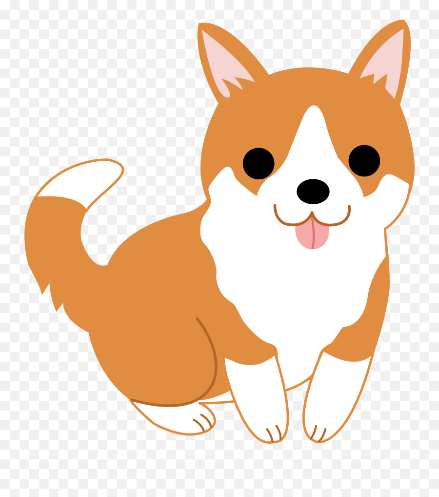 Cute Animal Clipart Png Transparent Png - Puppy Clipart Transparent Emoji,Dog Face Clipart