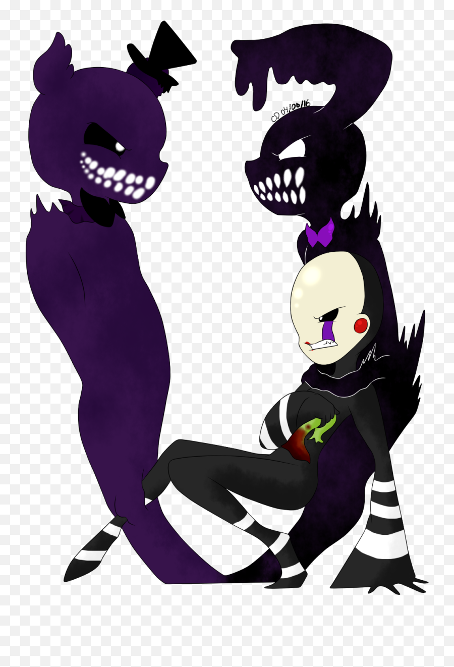 Puppet X Shadow Freddy Clipart - Fnaf Drawing Puppet Emoji,Puppets Clipart